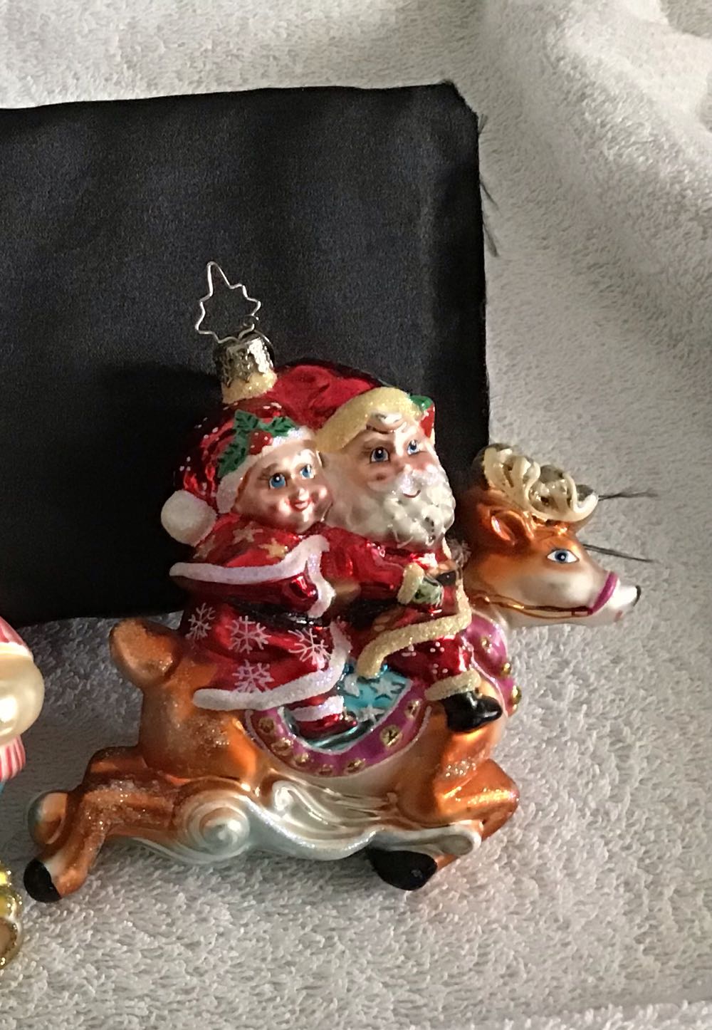 Dialing 1225 Santa Phone Postcard