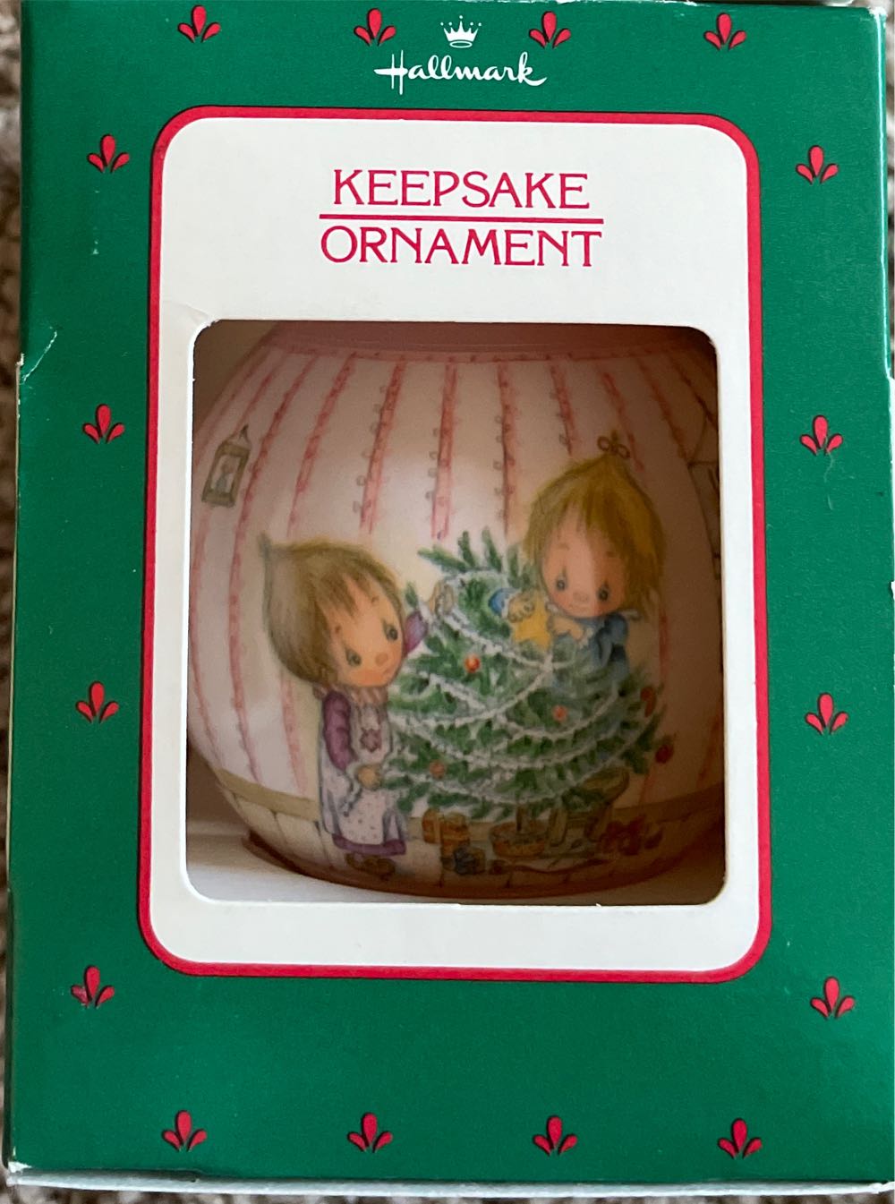 Betsy Clark: Home For Christmas 1st In series - Holiday Balls (Glass Ball) ornament collectible - Main Image 2