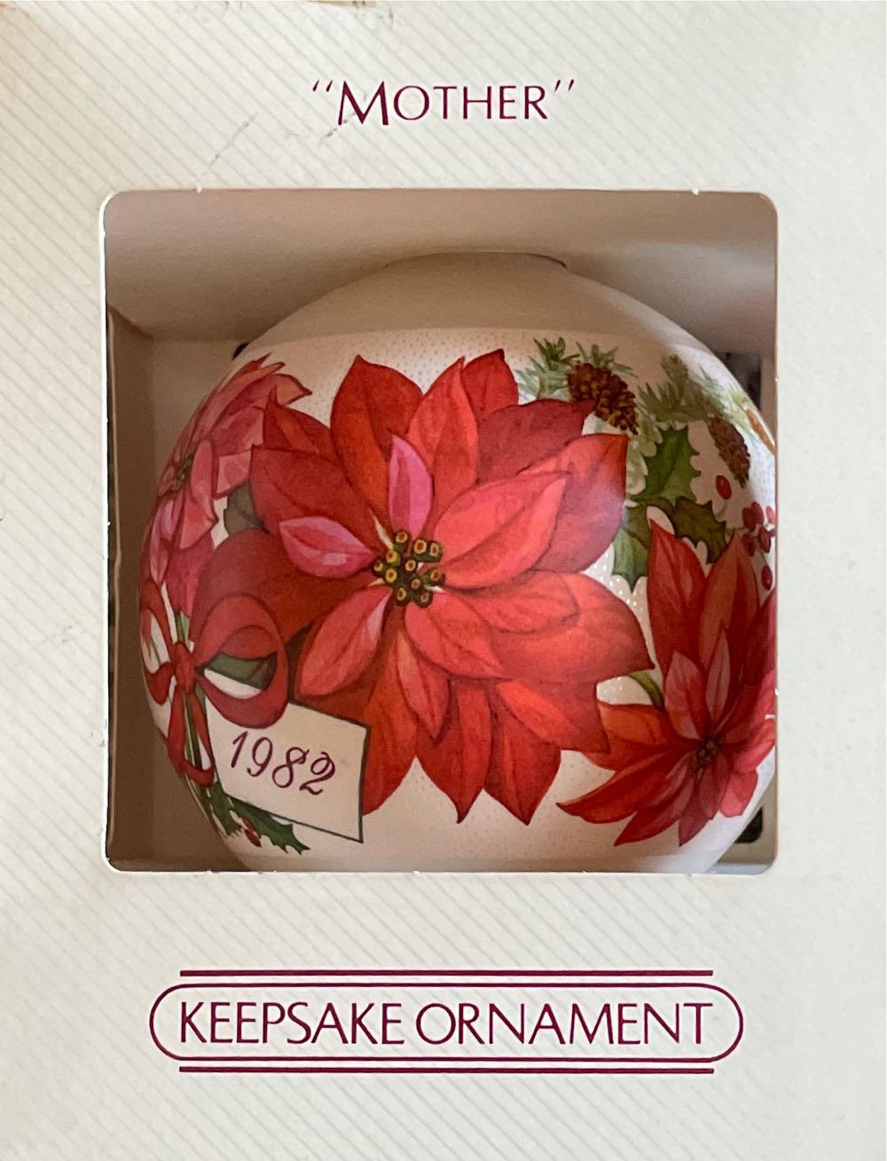 Mother 1982 - Mothers (Glass Ball) ornament collectible - Main Image 2