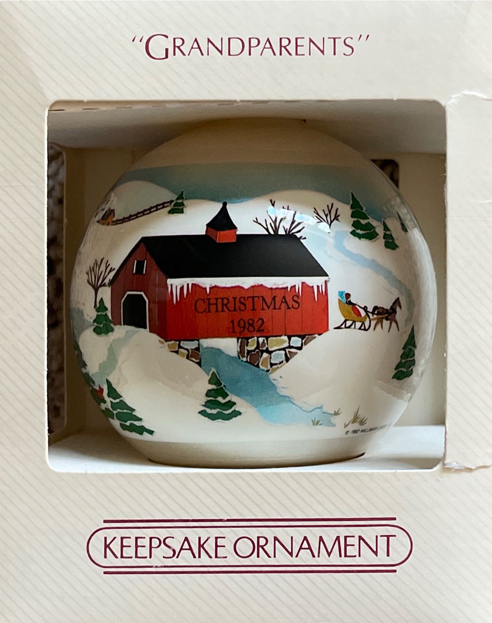 Grandparents - Family (Glass Ball) ornament collectible - Main Image 3