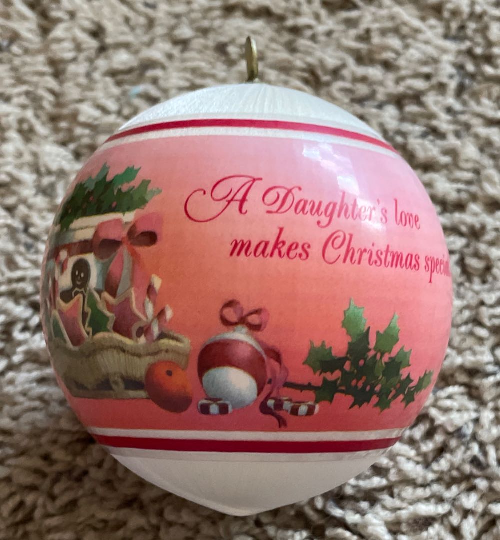 Daughter - Family (Satin Ball) ornament collectible - Main Image 2