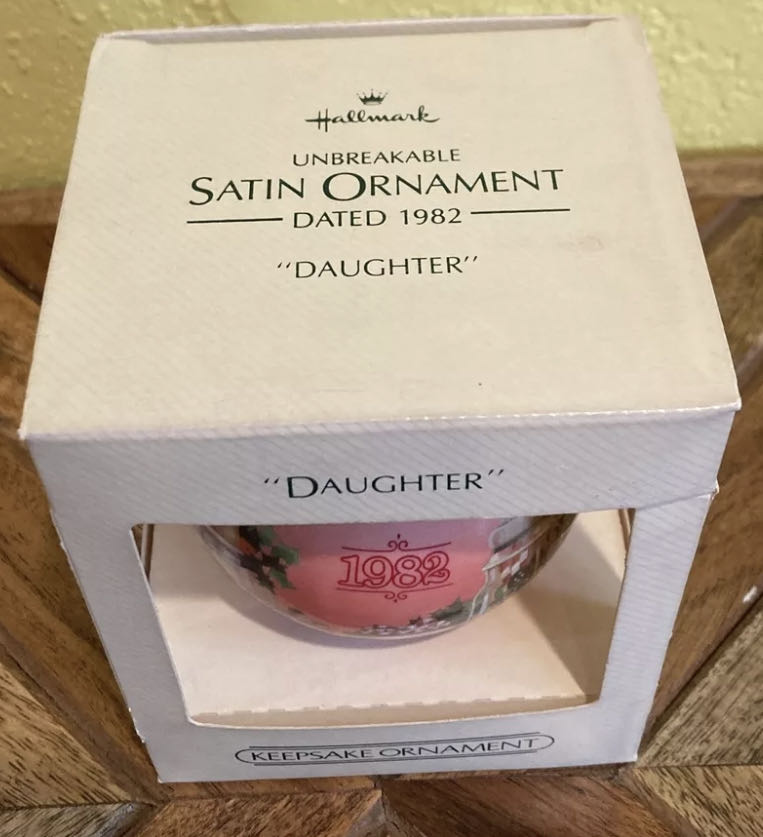 Daughter - Family (Satin Ball) ornament collectible - Main Image 4
