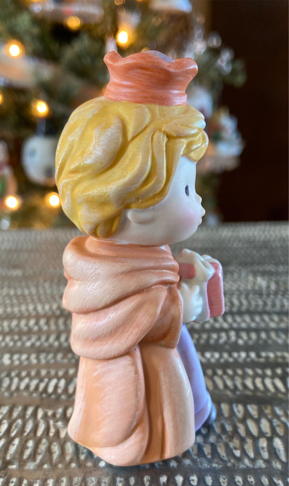 Christmas Nativity. Heavenly Blessings Nativity Collection. Balthasar.  - Heavenly Blessings Nativity Collection (Avon: Balthasar) ornament collectible - Main Image 2