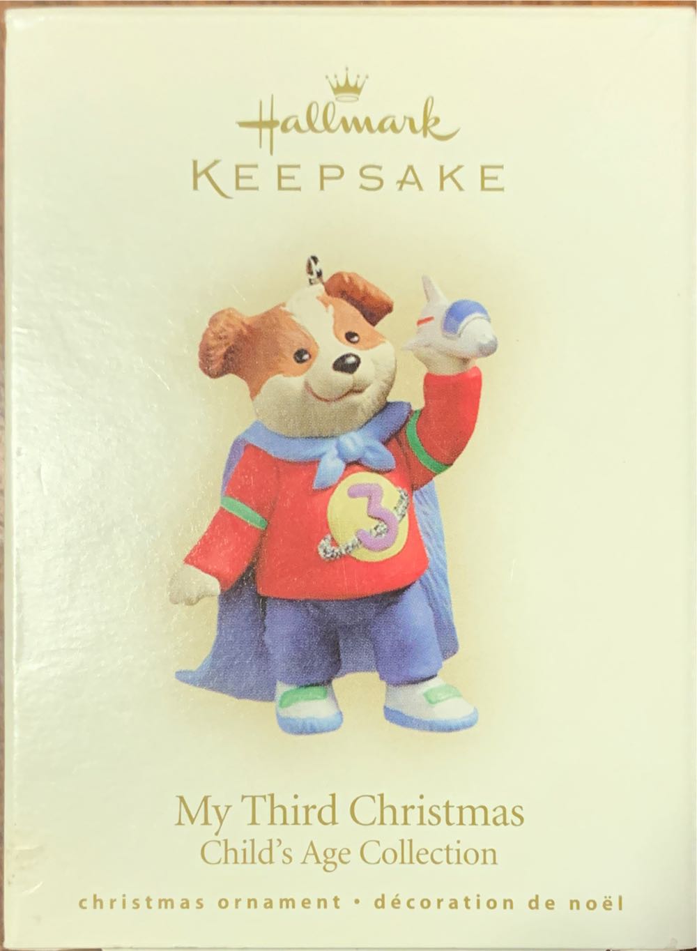 My Third Christmas  (Child’s Age Collection) ornament collectible [Barcode 015012977387] - Main Image 1