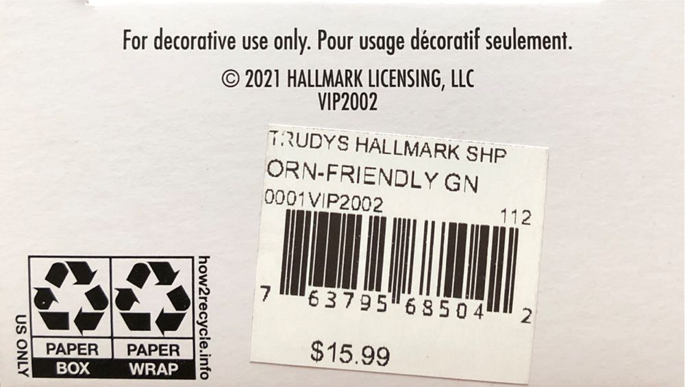 #1b  Friendly Gnome - Gnome For Christmas Series (Companion Piece) ornament collectible [Barcode 763795685042] - Main Image 4