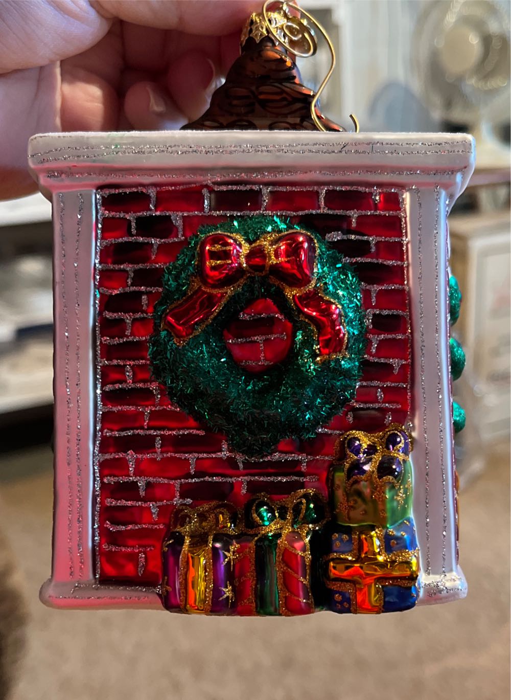 Lookout Below Ornament Fireplace ... - Annual Ornament ornament collectible [Barcode 645001487391] - Main Image 2