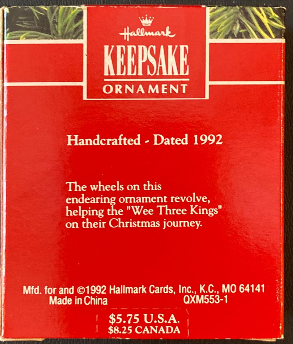 Wee Three Kings  (Miniature) ornament collectible [Barcode 070000065033] - Main Image 2