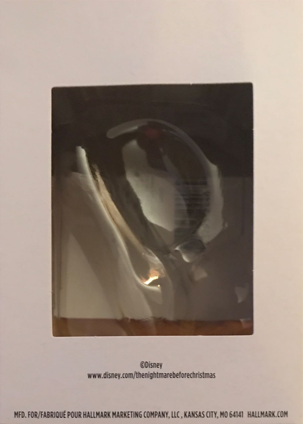 Hallmark Disney Tim Burton’s The Nightmare Before Christmas Zero Christmas Ornament Multicolor 0002hcm9436 - Red Box ornament collectible [Barcode 763795720552] - Main Image 2