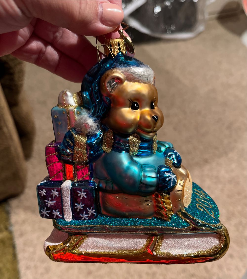 Sterling Our First Christmas Ornament