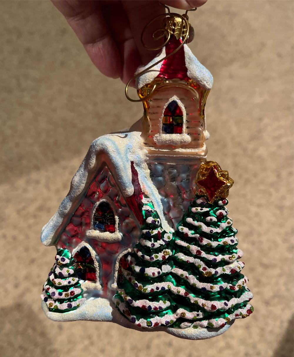 Winter Church - Annual Ornament ornament collectible - Main Image 2