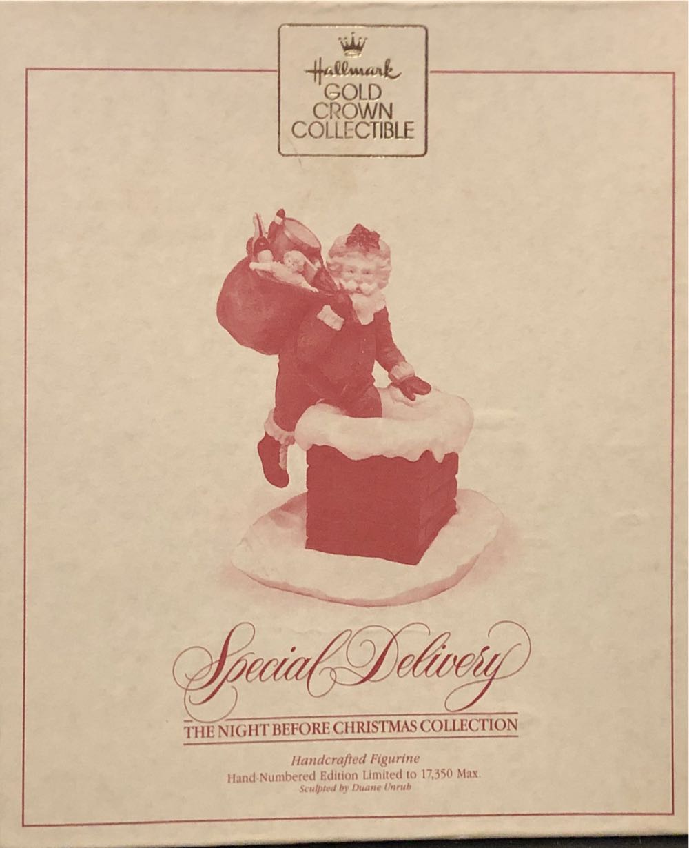Special Delivery - The Night Before Christmas Collection (Santa) ornament collectible - Main Image 1