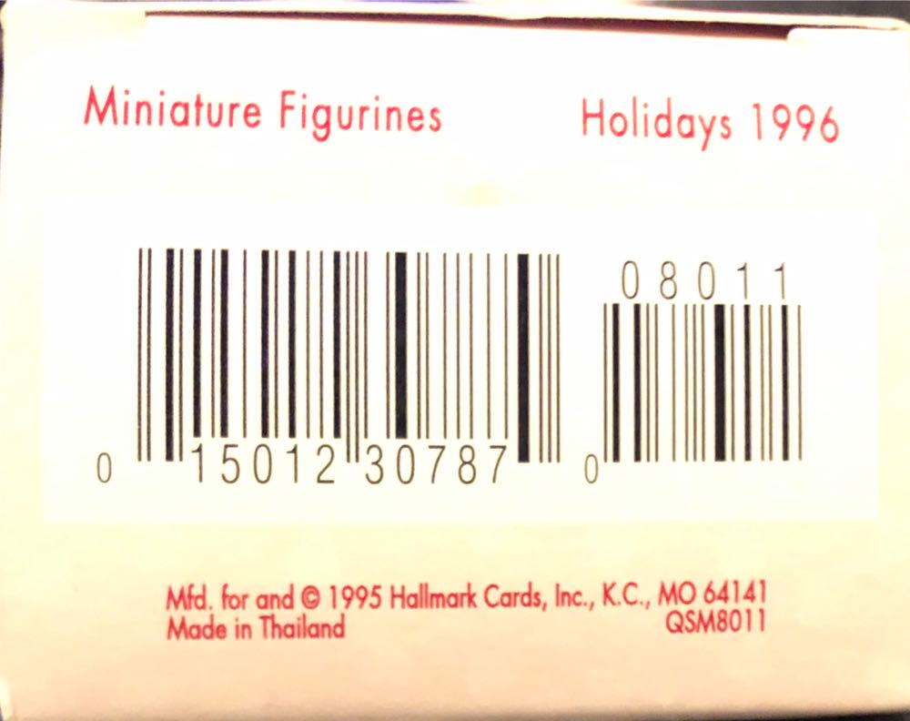 Penda Kids - Holidays 1996 (Merry Minatures) ornament collectible [Barcode 015012307870] - Main Image 3
