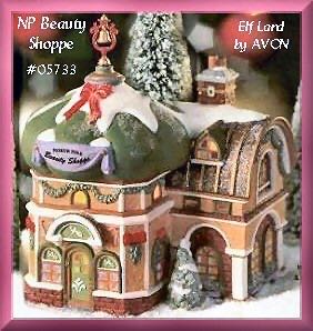 North Pole Beauty Shoppe - North pole series (Elfland) ornament collectible [Barcode 734409191402] - Main Image 1