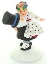 Little Newlyweds - North pole series (Village Accessories) ornament collectible [Barcode 734409183582] - Main Image 1