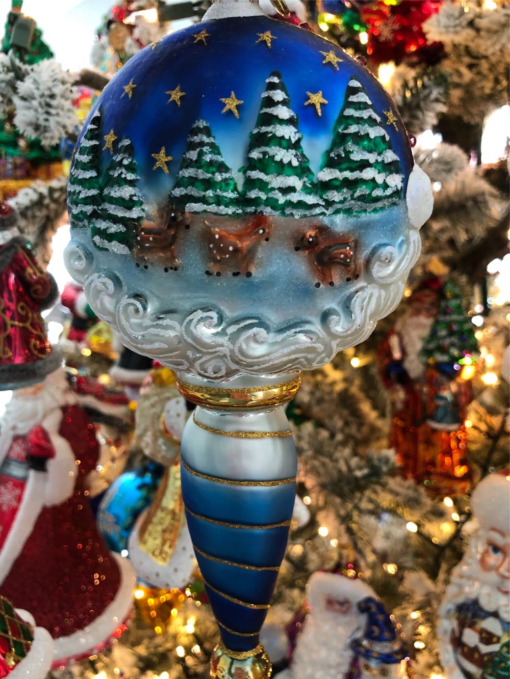 Always Watching - Santas ornament collectible - Main Image 2