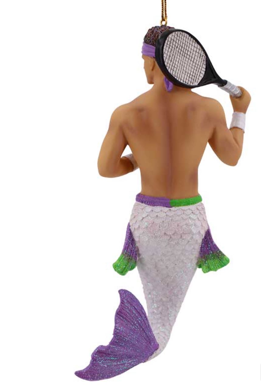 Ace Tennis Merman #55-55160  ornament collectible - Main Image 2