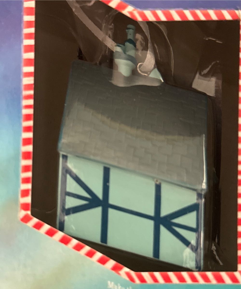 Hallmark Northpole Special Delivery Edition Blue House Ornament - Tudor House With Sway Gables ornament collectible [Barcode 795902470425] - Main Image 2