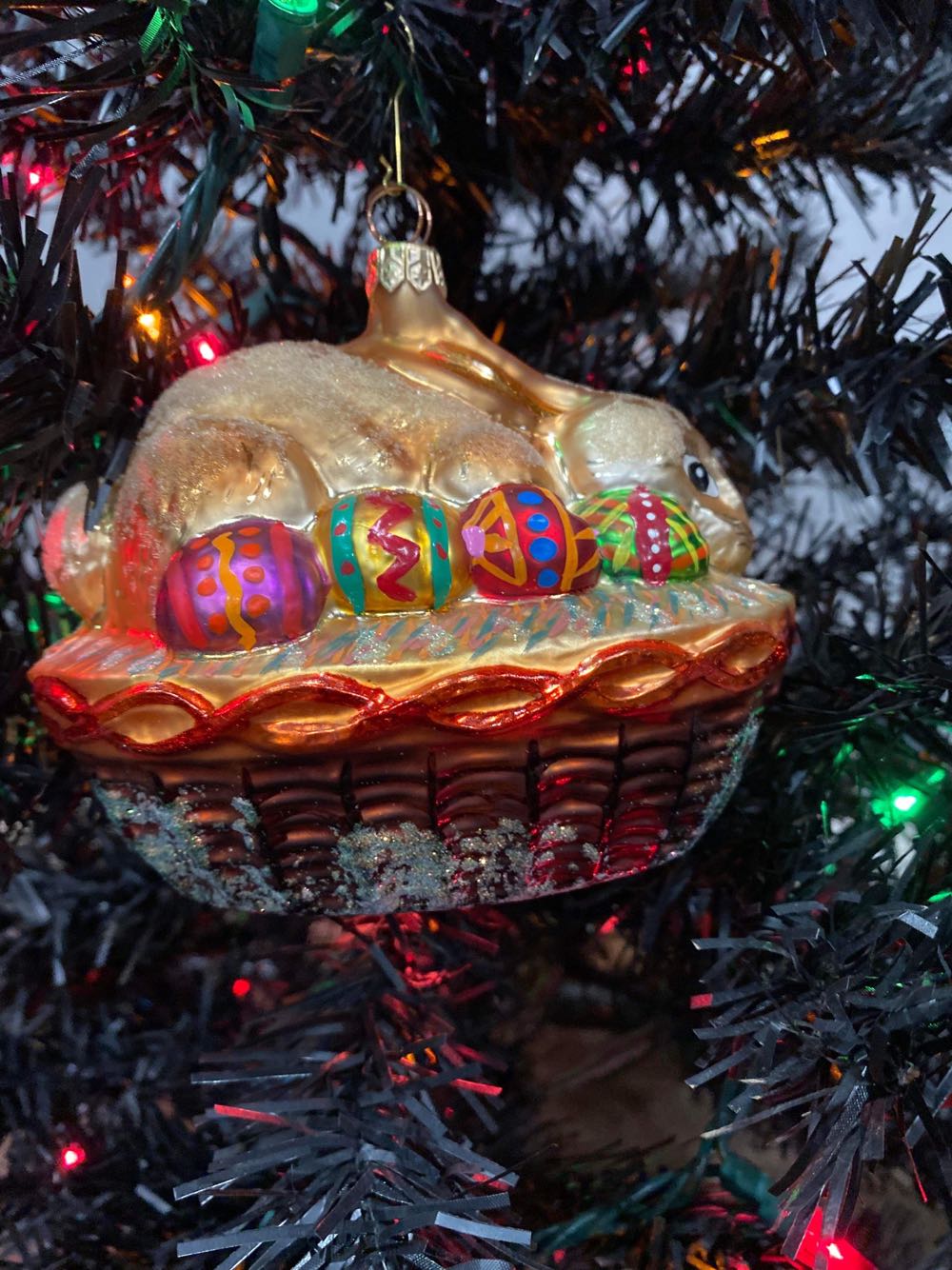 Bunny Casserole  (Easter Ornament) ornament collectible - Main Image 2