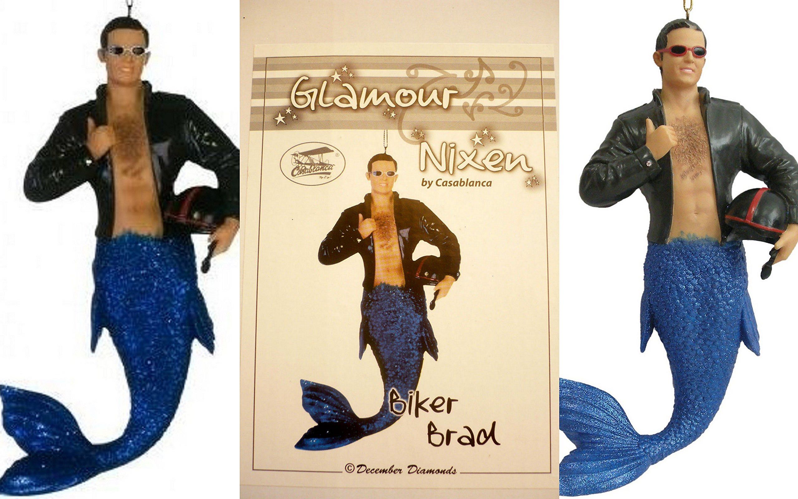 Biker Brad Casablanca Glamour Nixen Mermnan #55-59623 (EURO)  ornament collectible - Main Image 3
