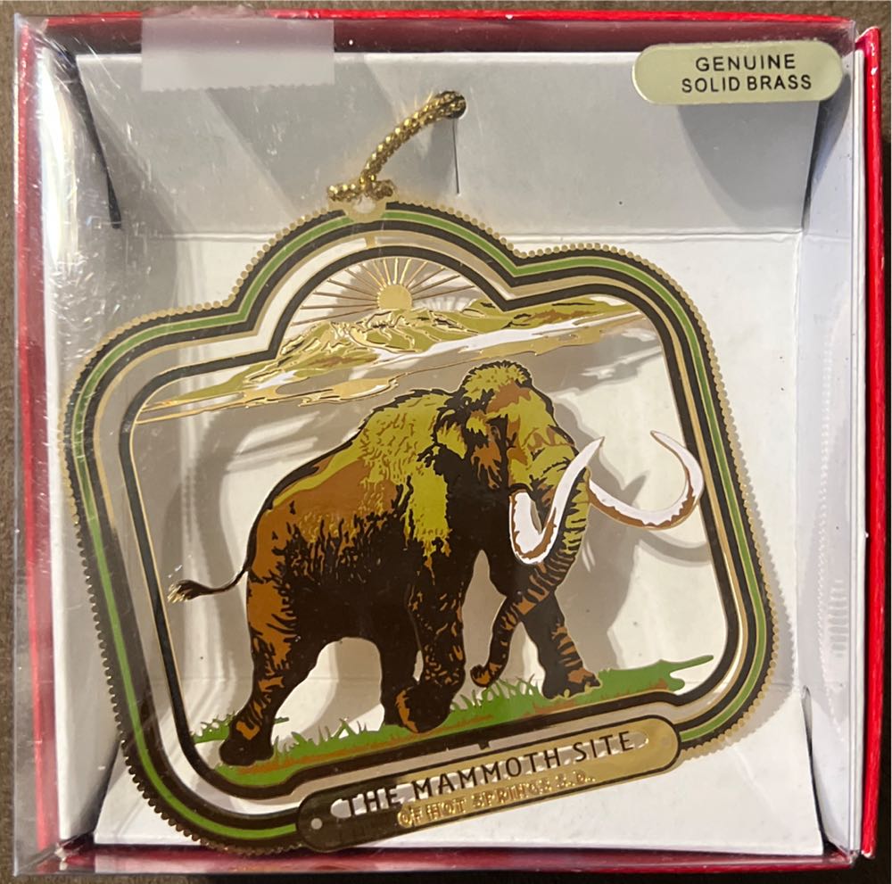 The Mammoth Site  ornament collectible - Main Image 1