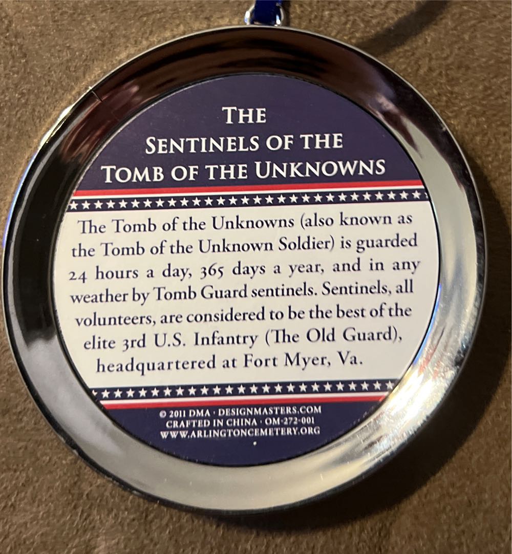 Arlington National Cemetery  ornament collectible - Main Image 2