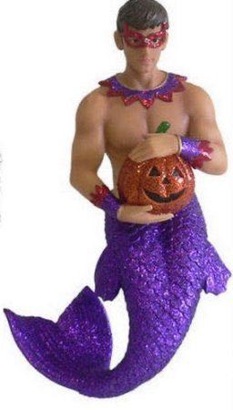 Jack O’Lantern Merman #55-90745  ornament collectible - Main Image 2