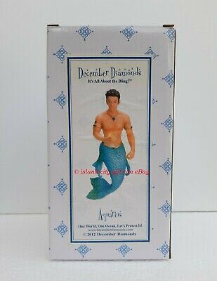 Aquarius Merman #55-90770 Zodiac RARE  ornament collectible - Main Image 3