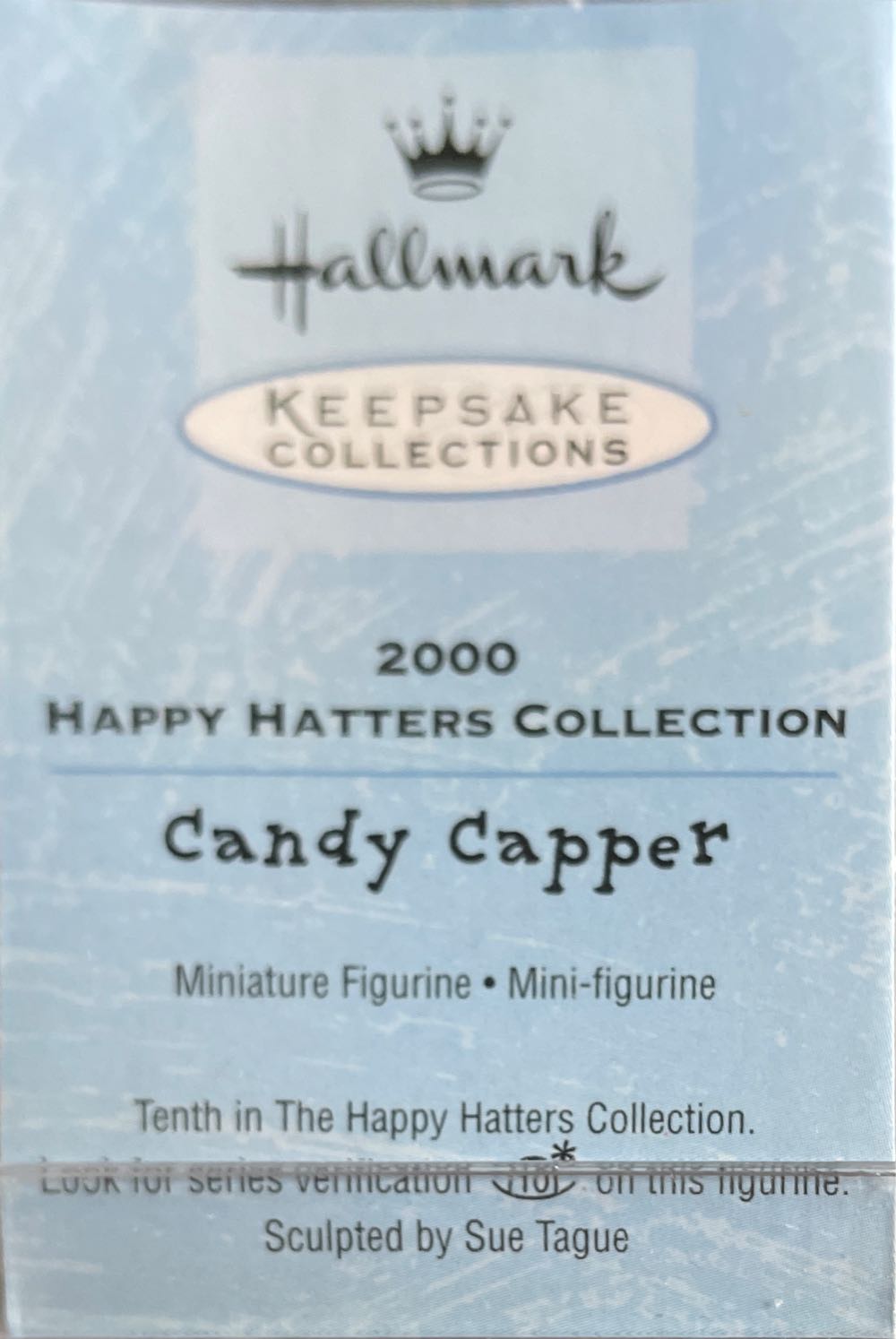 HH #10 Candy Corn (October) - Happy Hatters (Happy Hatters) ornament collectible - Main Image 2