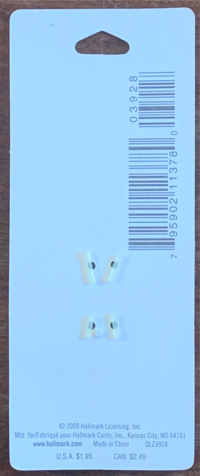 Son Ornament Tag  ornament collectible [Barcode 795902113780] - Main Image 2