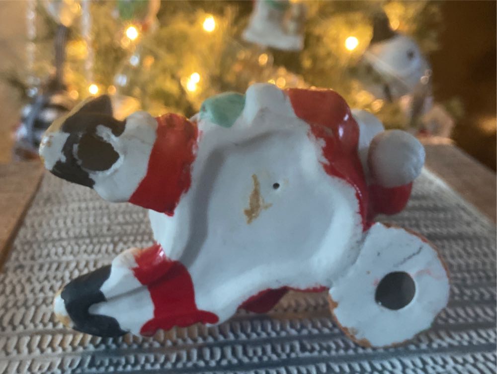 Christmas Vintage. Santa. Sleeping.  ornament collectible - Main Image 4