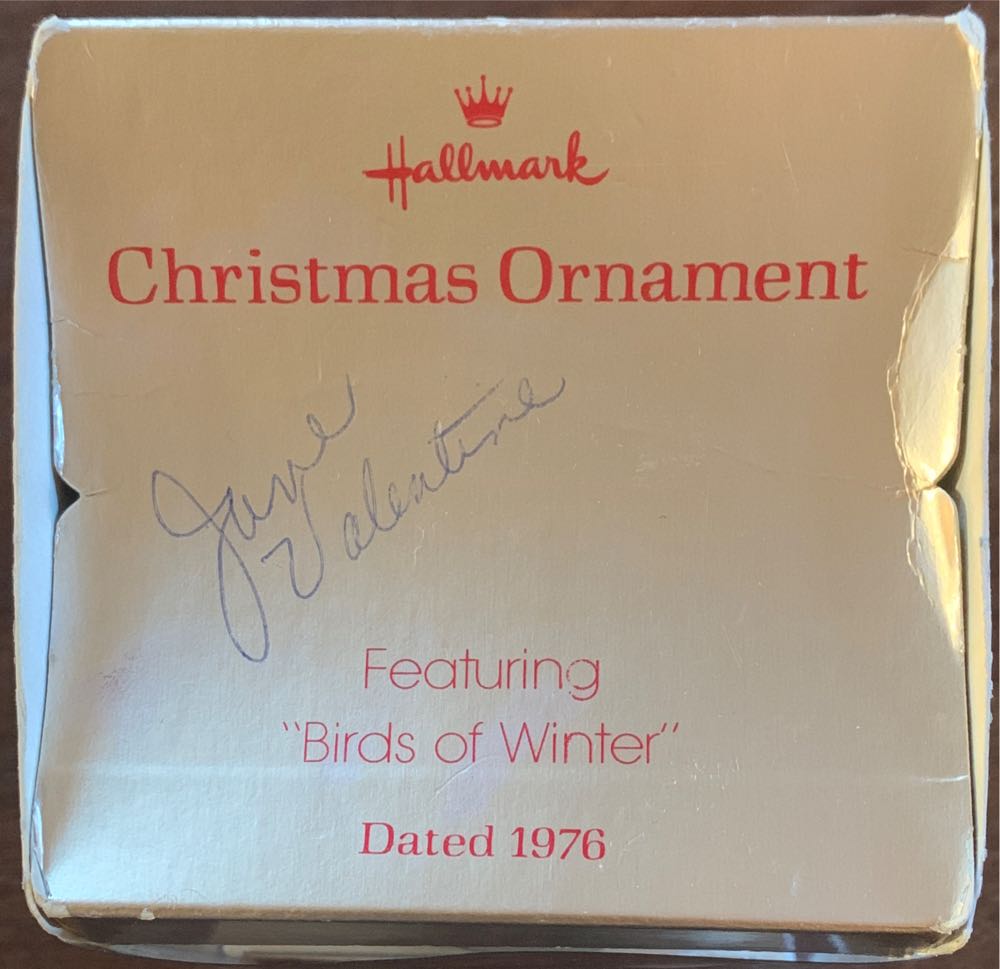 Birds Of Winter  (Cardinals) ornament collectible - Main Image 3