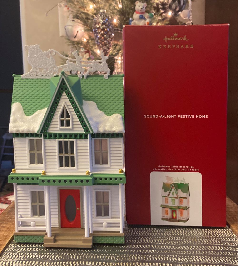 Hallmark Keepsake Sound-A-Light. 2020.  Festive Home. - Sound-A-Light (Festive Home) ornament collectible - Main Image 3