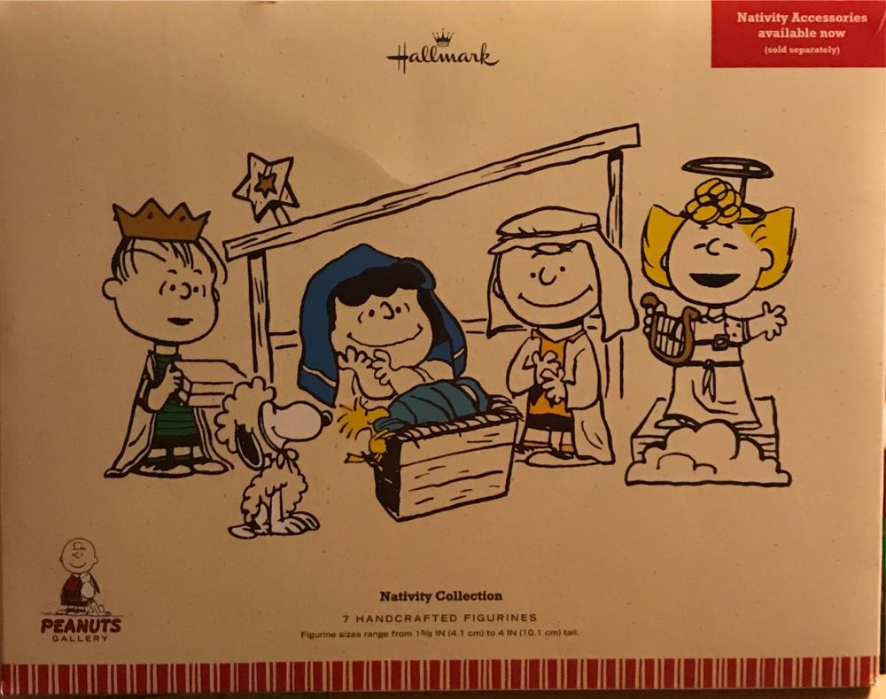 Peanuts Nativity  (Peanuts Nativity Scene) ornament collectible [Barcode 795902461270] - Main Image 2