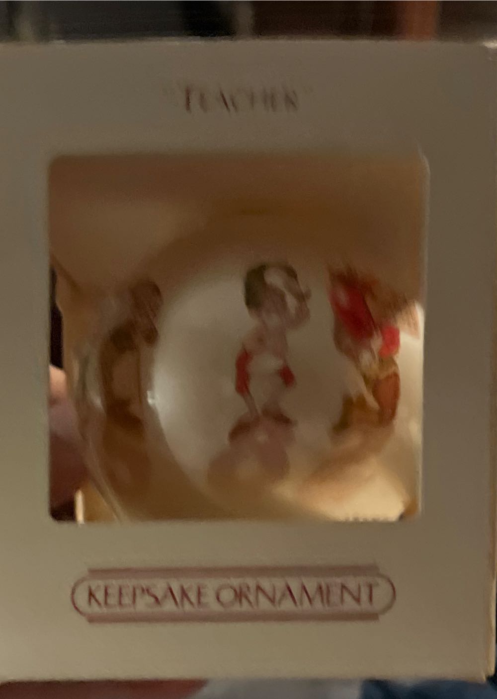 Teacher  ornament collectible - Main Image 2