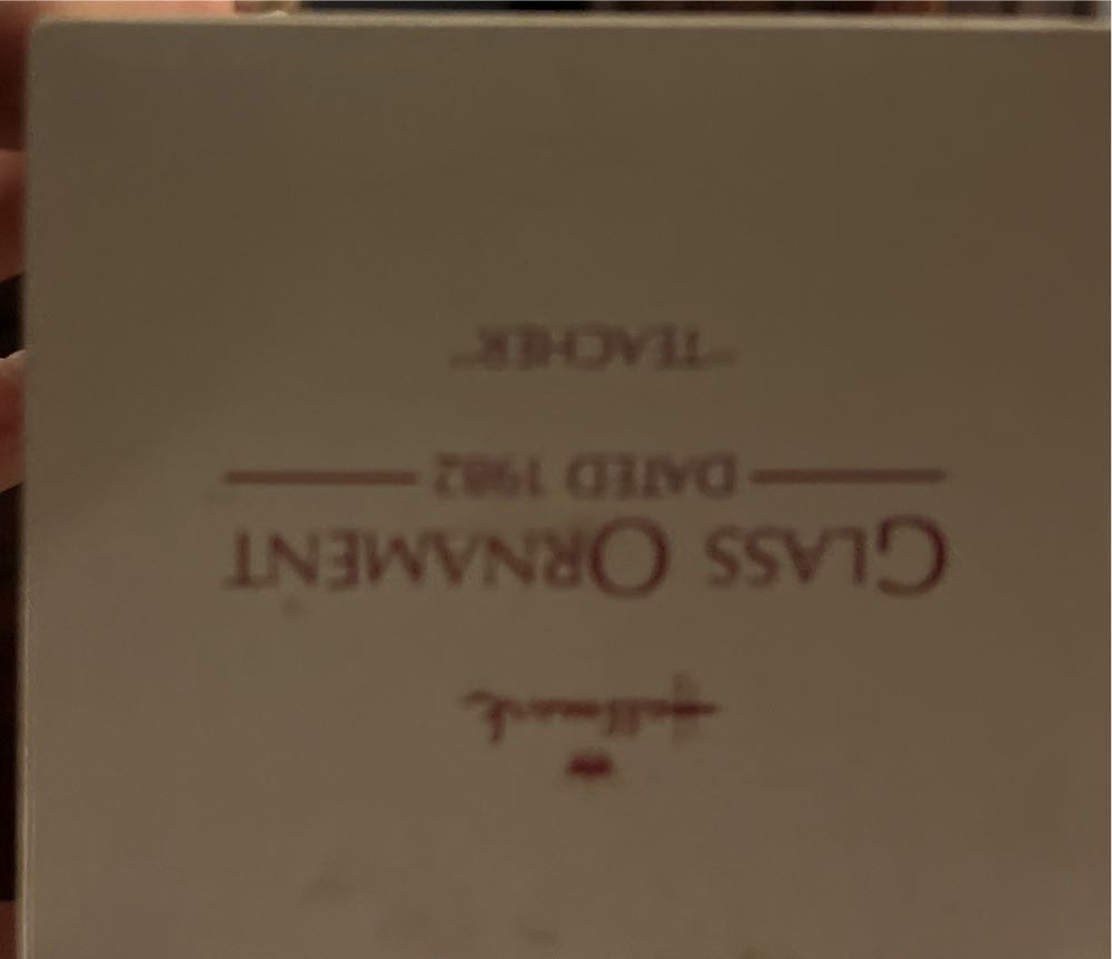 Teacher  ornament collectible - Main Image 3