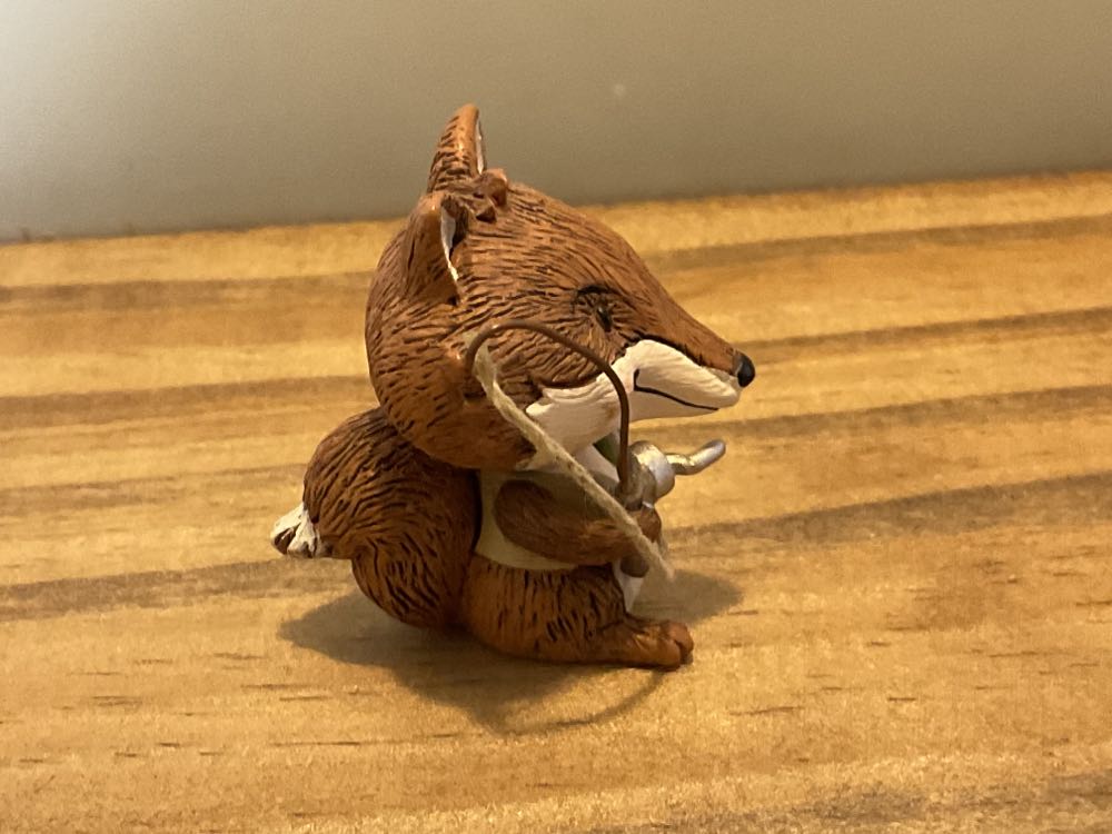 Fishing Fox  (Everyday) ornament collectible - Main Image 2