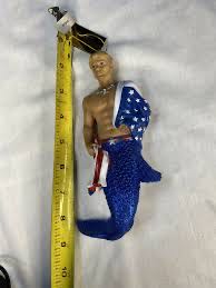 Stripes Merman #55-90810  ornament collectible - Main Image 4