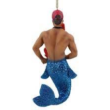 WATERSPORTS Merman #55-55155  ornament collectible - Main Image 3