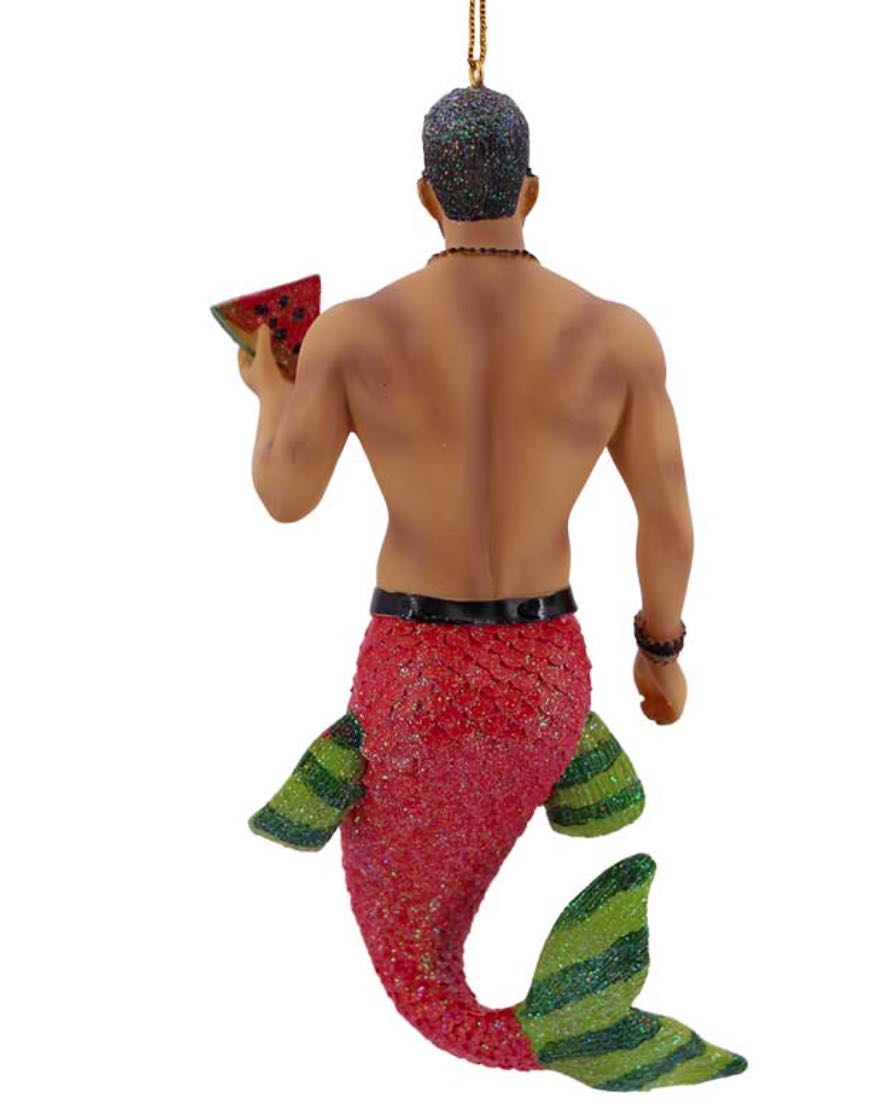 Big Melon Merman #55-555515  ornament collectible - Main Image 2