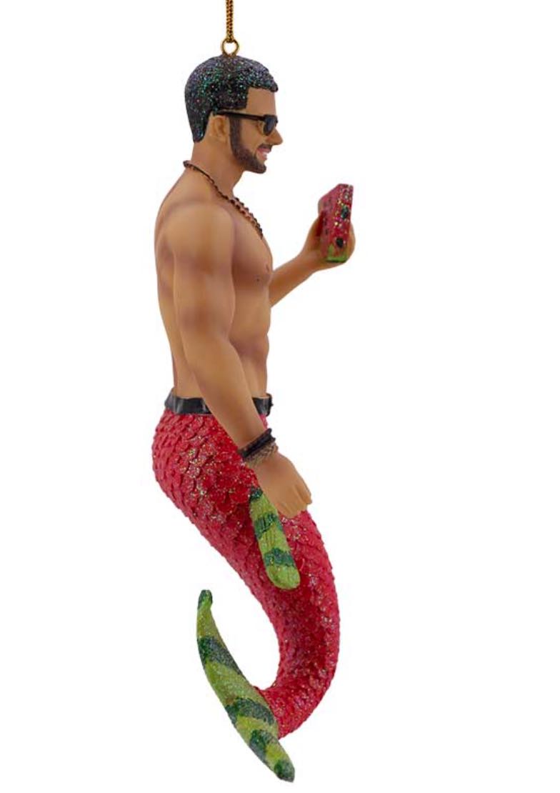 Big Melon Merman #55-555515  ornament collectible - Main Image 3