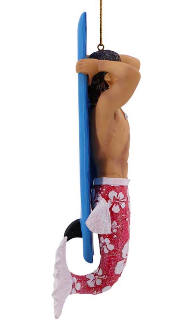 Hung 10 Merman #55-55159  ornament collectible - Main Image 4