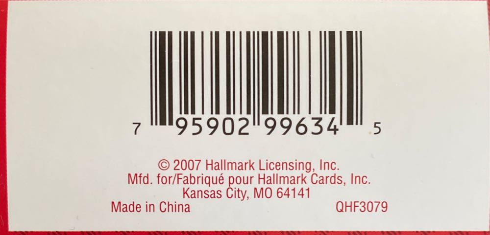 Qhf3079 Santa And Me Photo Holder Hallmark Keepsake Ornament  (Picture Ornament) ornament collectible [Barcode 795902996345] - Main Image 4