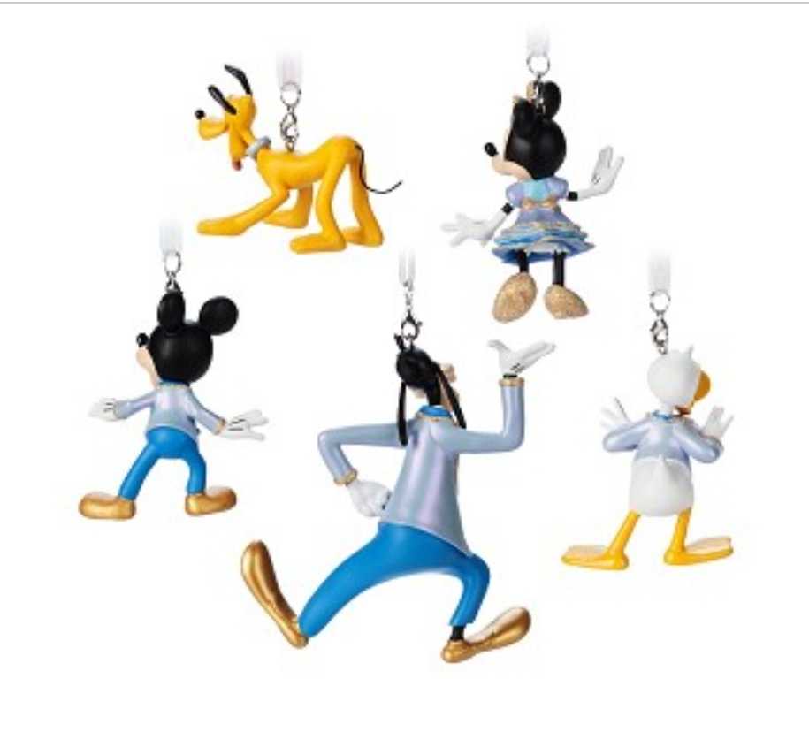 Walt Disney World 50th Anniversary Fab 5 Ornament Set - Walt Disney World 50th Anniversary (Fab 5) ornament collectible [Barcode 400936863968] - Main Image 2