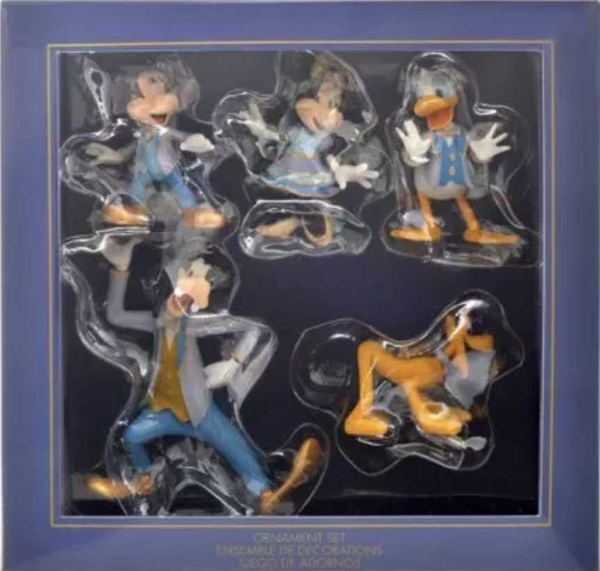 Walt Disney World 50th Anniversary Fab 5 Ornament Set - Walt Disney World 50th Anniversary (Fab 5) ornament collectible [Barcode 400936863968] - Main Image 3