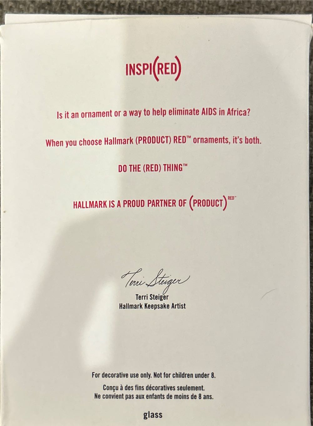 Inspi(RED) Ornament  ornament collectible [Barcode 795902016760] - Main Image 2