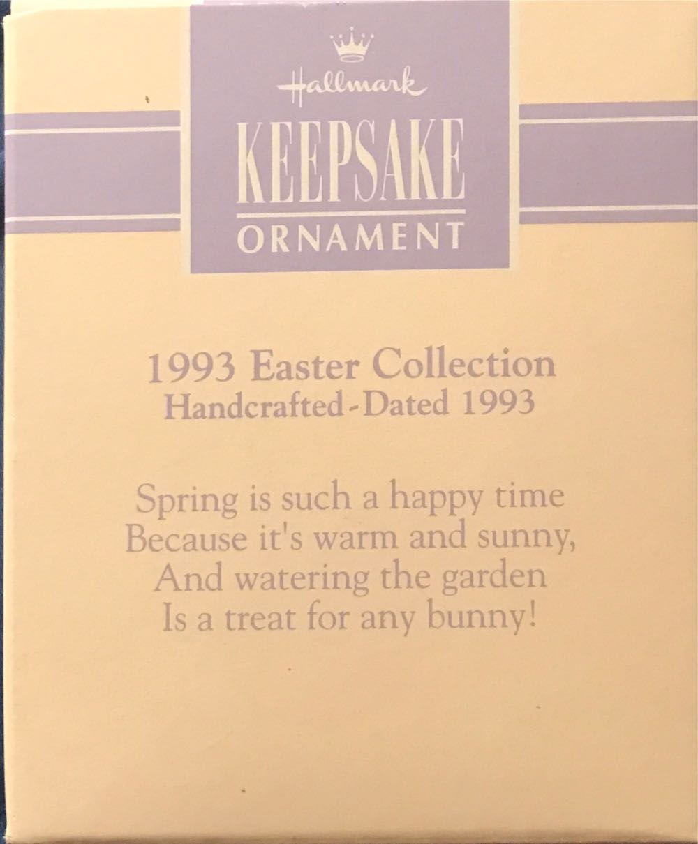 Easter Collection Backyard Bunny - Easter Collection (Bunny, Spring) ornament collectible [Barcode 015012039795] - Main Image 3