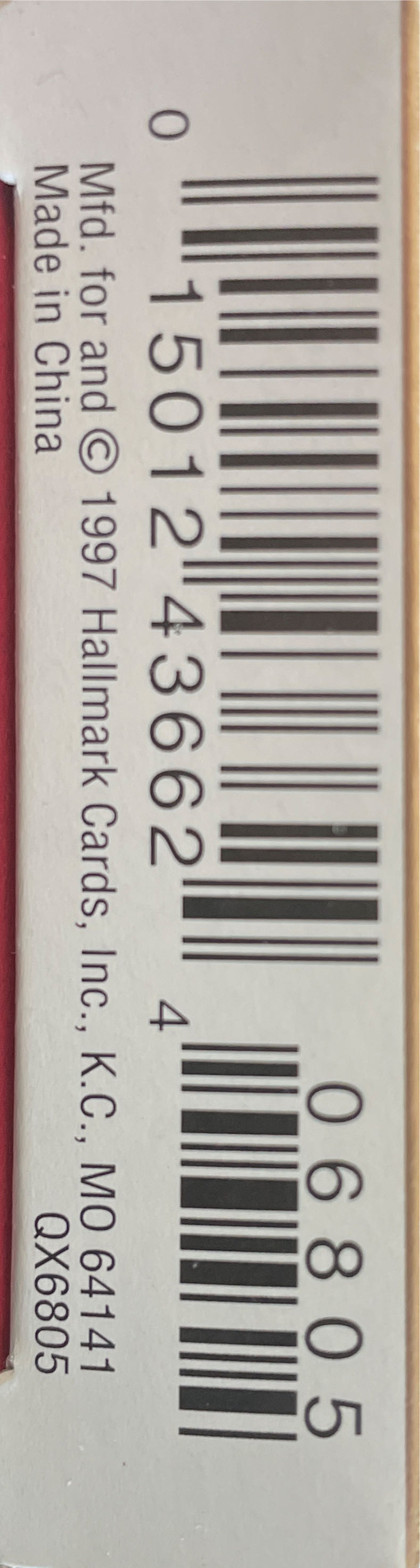 Classic Cross  (Cross) ornament collectible [Barcode 015012436624] - Main Image 3