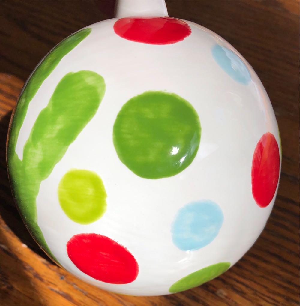 Handmade Personalized Ceramic Ball   ornament collectible - Main Image 4