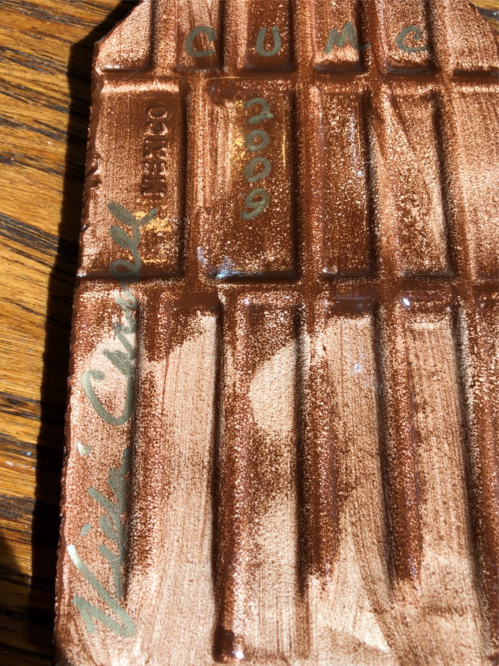 Handpainted Christ United Stained Glass Window Ornament  (Handmade) ornament collectible - Main Image 3