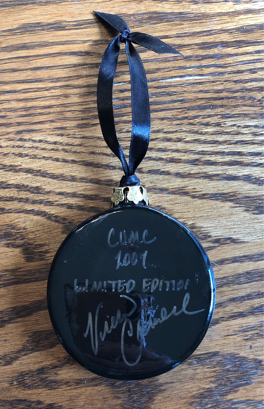 Handpainted Christ United Stained Glass Window Ornament  (Handmade) ornament collectible - Main Image 2